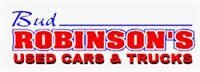 CHECK US OUT AT BUD ROBINSON'S USED CAR SUPER CENTRE